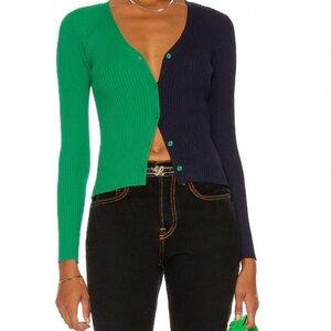 ❄️🎄NWOT Staud Colorblock Cardigan!🎄❄️